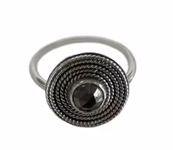 Pyrit ring 925 silver