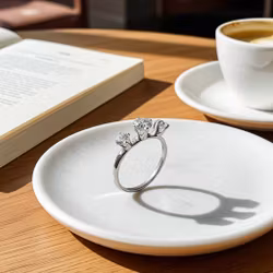 Trestensring 925 silver