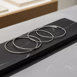 Flerpack stela armringar silver