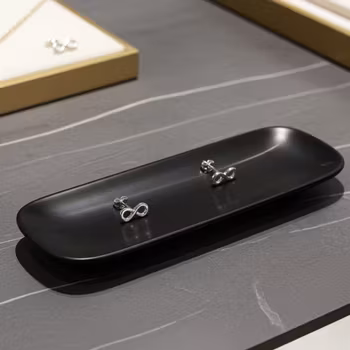 Örhängen Evighetstecknet silver