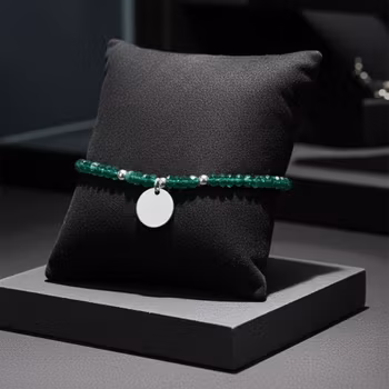 Aventurin armband silver