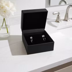 Silverörhängen huggies rå Rutilerad kvarts