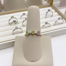 Ädelstens ring Peridot