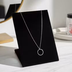 Halsband cirkel silver