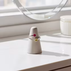 Öppen silverring Cubic Zirconia