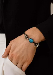 Kingman Turkos armband 925 silver