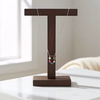 Silverhalsband mixade stenar