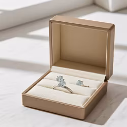 Rå Akvamarin smycken set