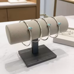 Cuff armband med Turkos sten silver