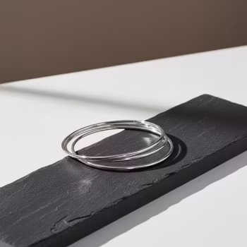 Flerpack bangle armband silver