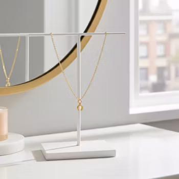 Hästsko halsband guldpläterat