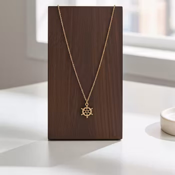 Halsband med båtroder