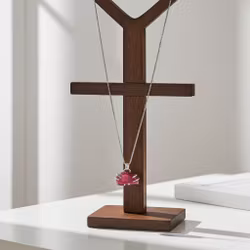 Safir halsband silver