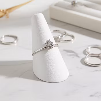 Rå Pyrit ring silver