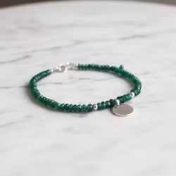 Aventurin armband silver