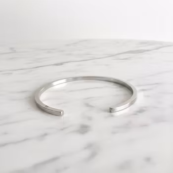 Cuff armband 925 silver