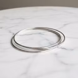 Flerpack bangle armband silver