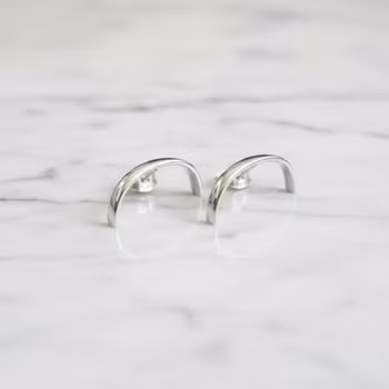 Silverörhängen suspender