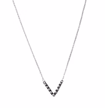 V-format silverhalsband