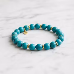 Turkos armband för herr