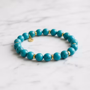 Turkos armband för herr