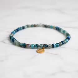 Armband gröna Agatstenar herr