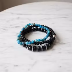 Armband set pärlor herr