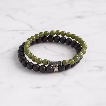 Pärlarmband set herr