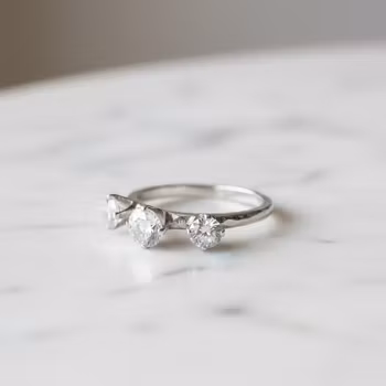 Trestensring 925 silver