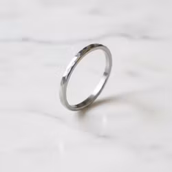 Hamrad silverring