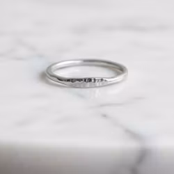 Sterling silver ring