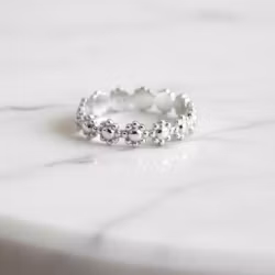 Blomring silver