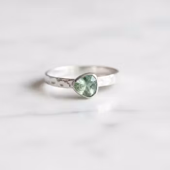 Turkosa Turmalin ring silver
