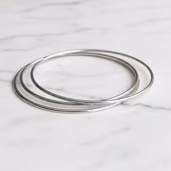 Flerpack bangle armband silver