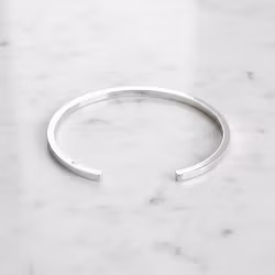 Cuff armband 925 silver
