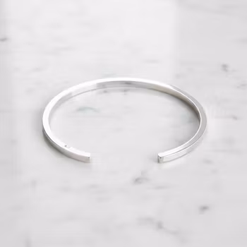 Cuff armband 925 silver