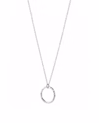 Halsband cirkel silver
