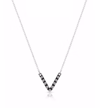 V-format silverhalsband