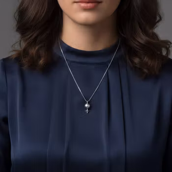 Halsband Venus Kvinna silver