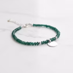Aventurin armband silver