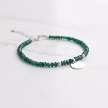Aventurin armband silver