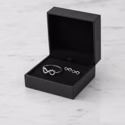 Smyckeset evighetstecknet silver