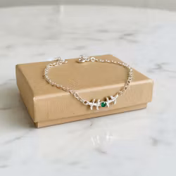 Silverarmband med gren