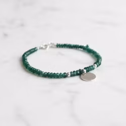 Aventurin armband silver