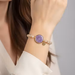 Armband agat stenar