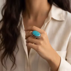 Statement ring Turkos