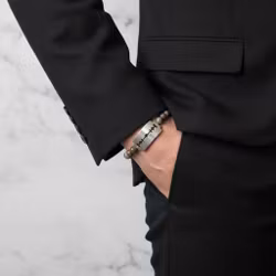 Armband med rakblad herr