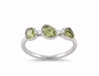 Trestensring Peridot