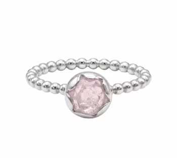 Silverring Morganit
