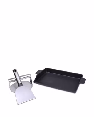 Yokama gjutjärnsbricka med Smashburger-kit